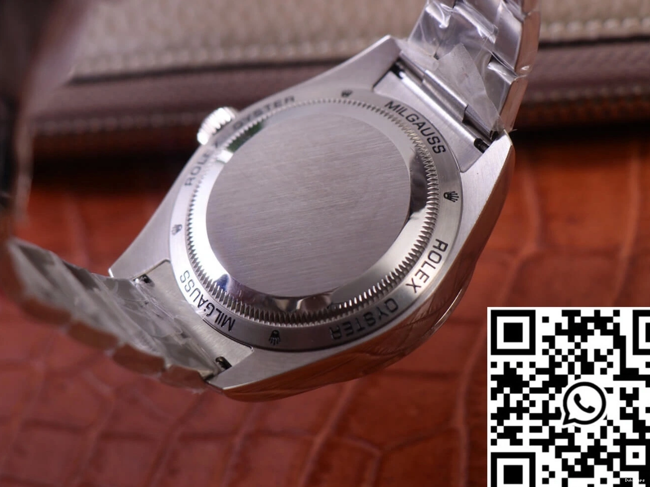 Design 116400 Base watch case Noir Label Factory Silver Replica LNT01HS-001 Rolex JB Milgauss 0109